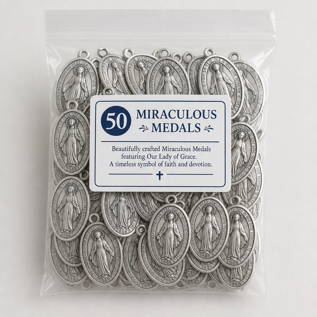 Packet of 50 Miraculous Medals